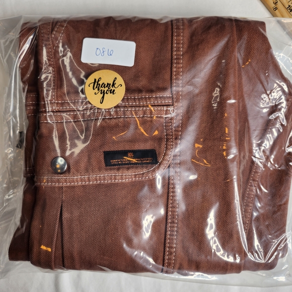 BDG Urban Outfitters Brown Cargo Pants Size 28 High Rise - Picture 9 of 9